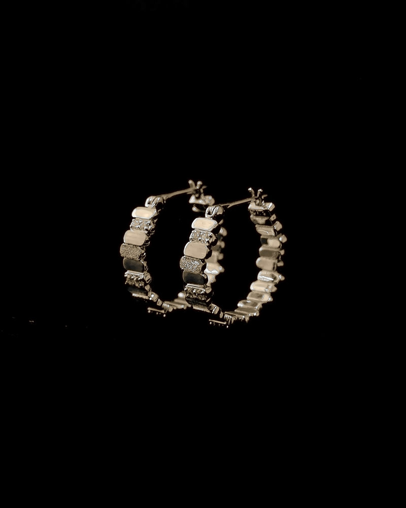 TSUZURE Hoop Earrings — 綴 —